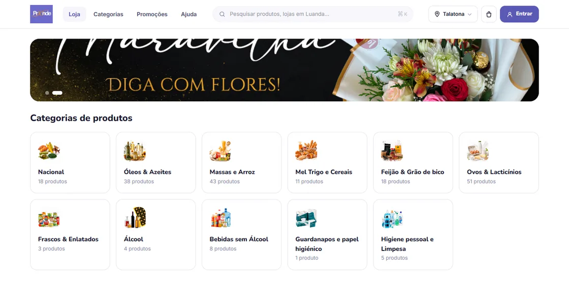 Loja Web PraOnde — storefront (produção)